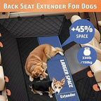 Trusty Paws™ Hard-Base Dog Car Seat Protector — Waterproof & Non-Slip