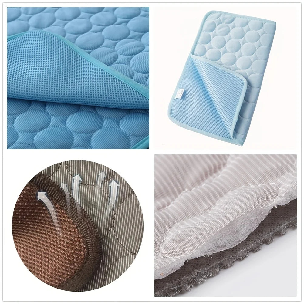Trusty Paws Self-Cooling Pet Mat - No Power, No Freezer, 5 Sizes