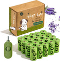 Trusty Paws Lavender Biodegradable Poop Bags - With Lead Dispenser