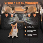 Trusty Paws™ Hard-Base Dog Car Seat Protector — Waterproof & Non-Slip